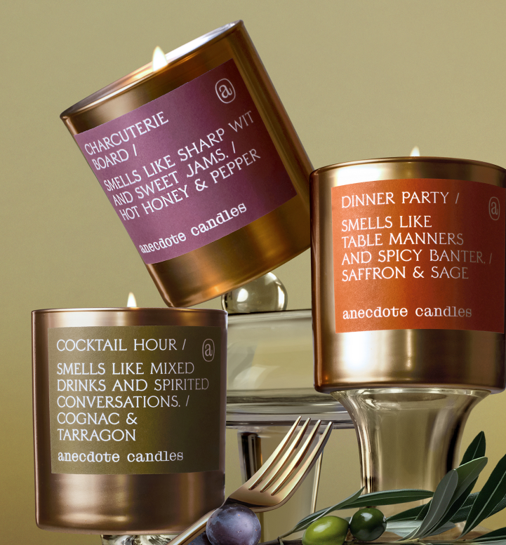 Charcuterie Board Gold Tumbler Candle