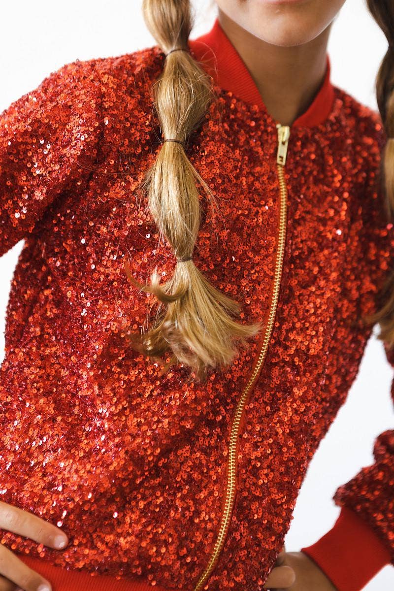 Holiday Sequin Jacket