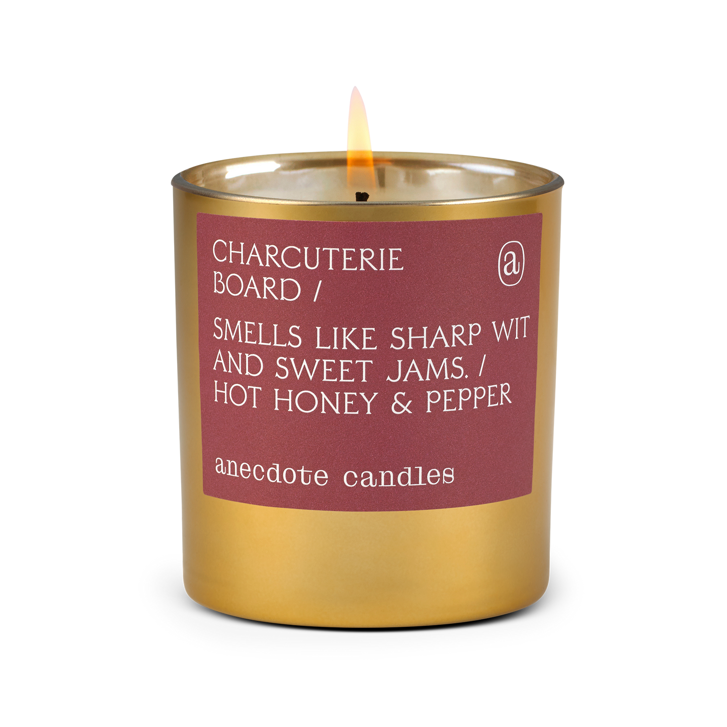 Charcuterie Board Gold Tumbler Candle