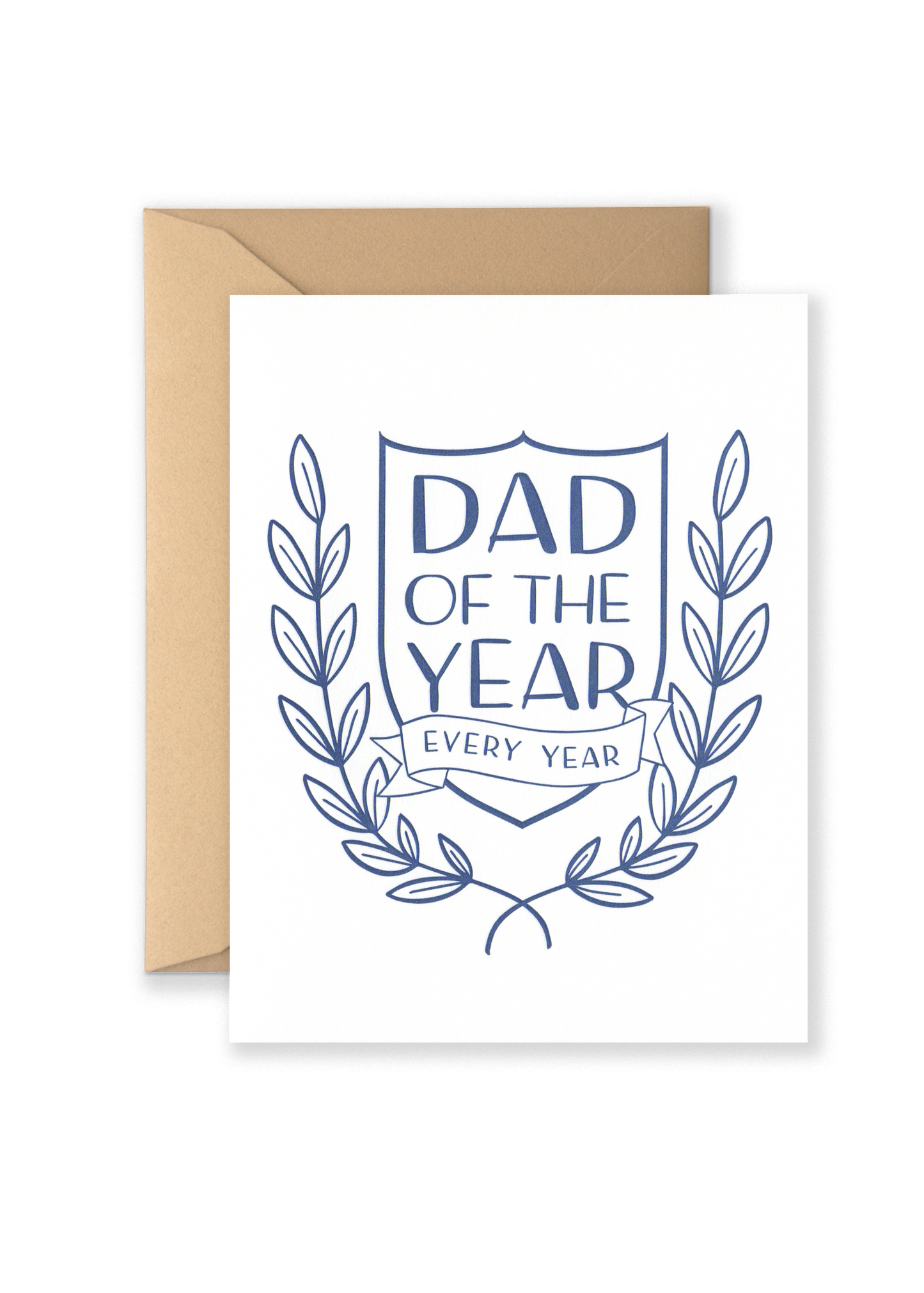 Lionheart Prints - Dad of the Year Greeting Card