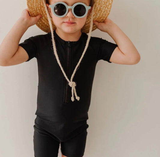 Midnight Black Sunsuit