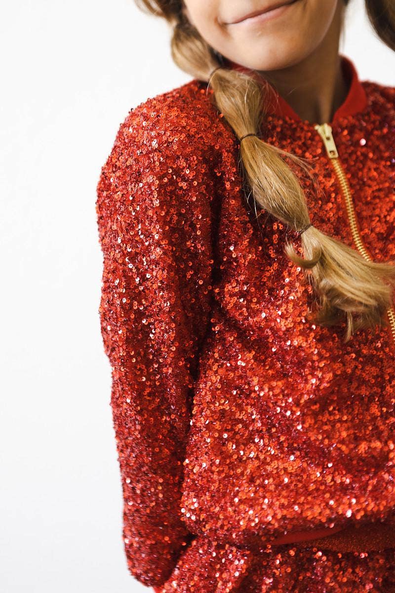 Holiday Sequin Jacket