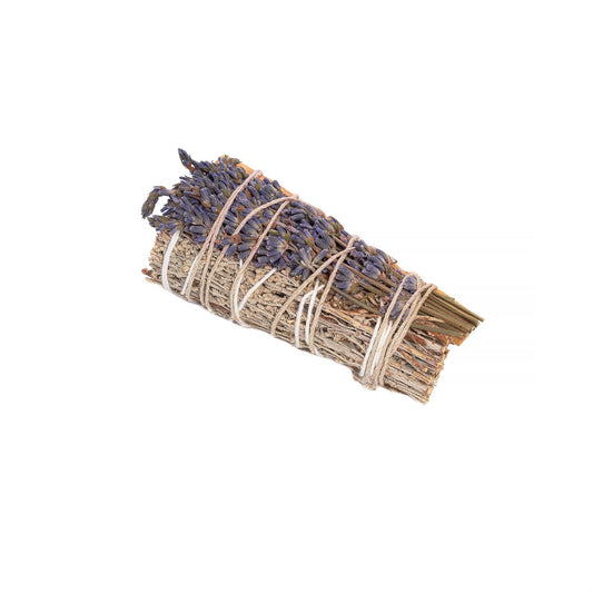 4" Blue Sage, Lavender and Palo Santo Bundle