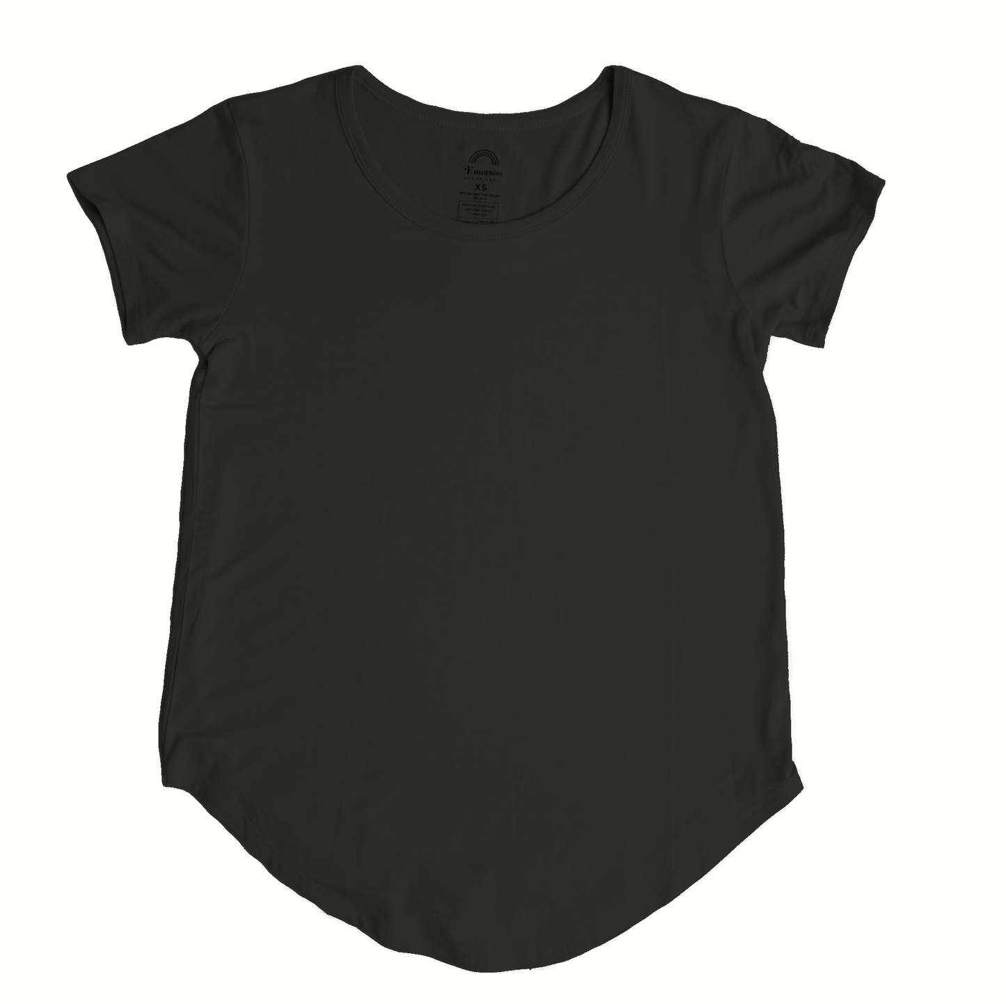 Midnight Black Women's Bamboo Shirt
