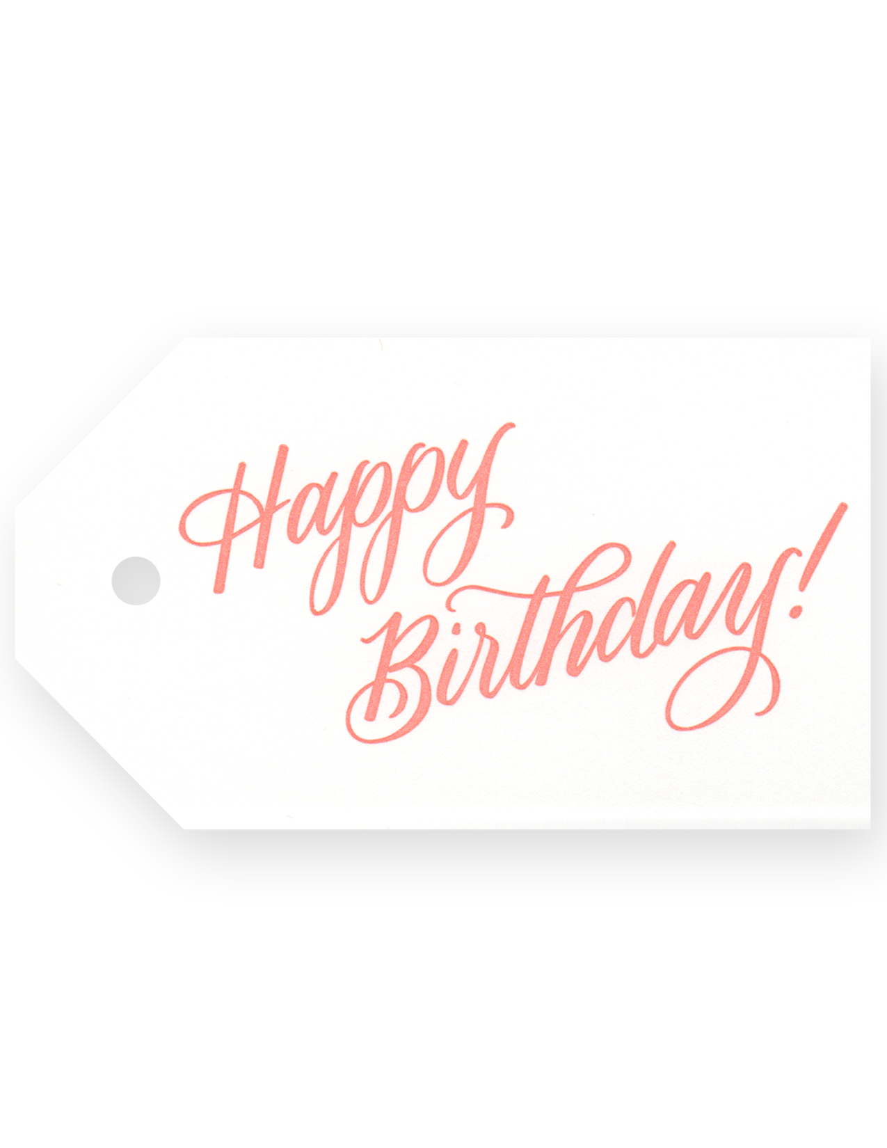Happy Birthday Gift Tags (7 Colors Available)