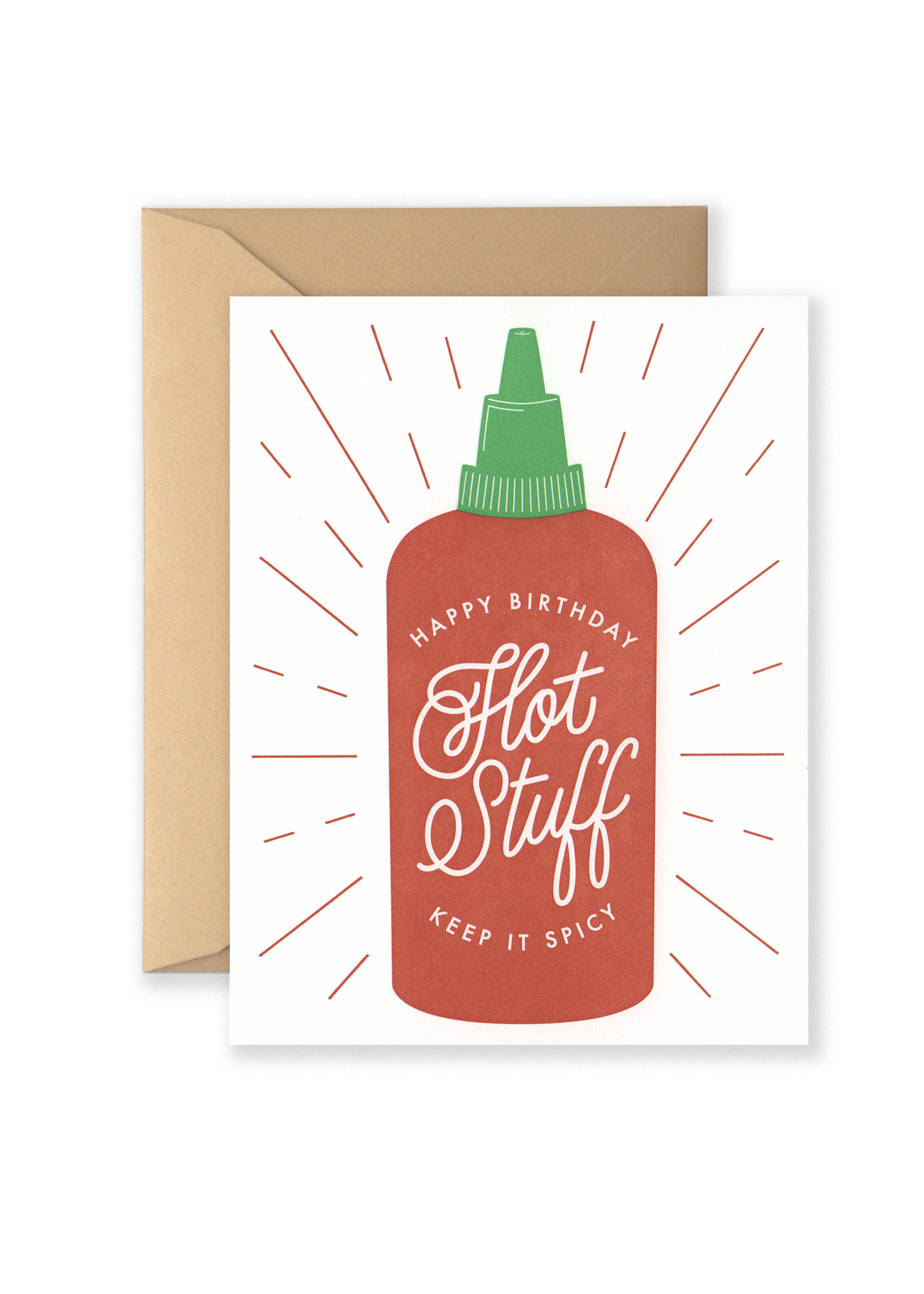 Happy Birthday Hot Stuff Greeting Card