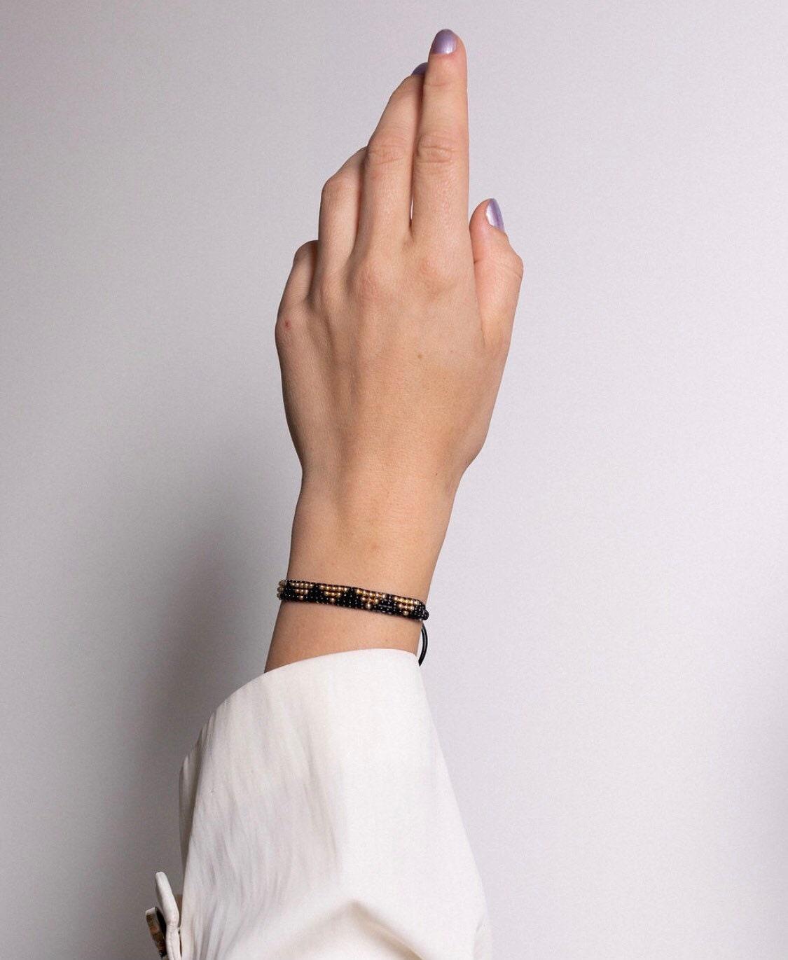 All Saints Beaded Bracelet Cooper Lucy