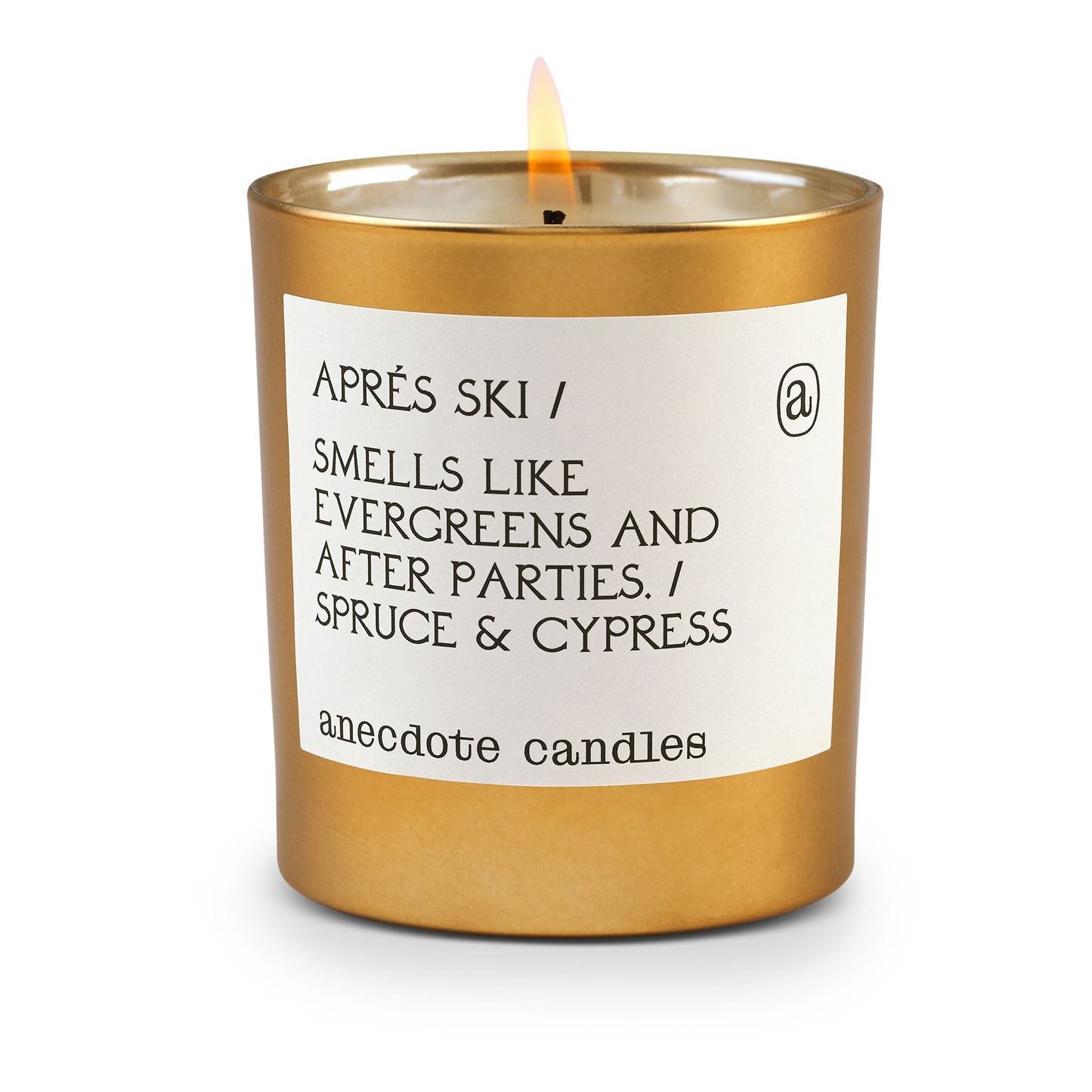 Après Ski Gold Tumbler Candle