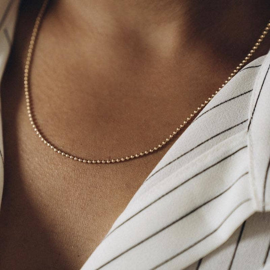 Natalia Ball Chain Necklace