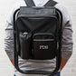 Black Folding Cooler Chair Backpack