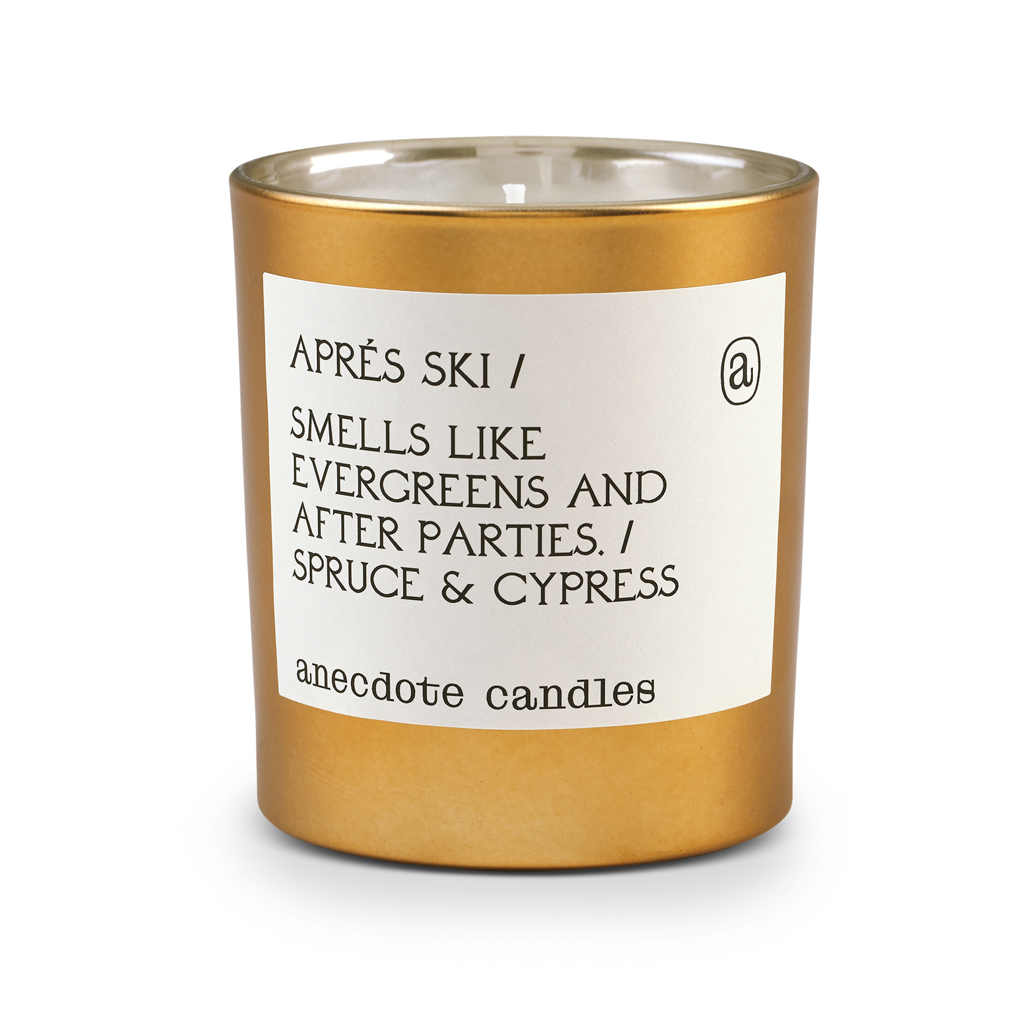 Après Ski Gold Tumbler Candle