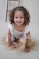 Rylen | Organic Muslin Petit Romper | Seashell