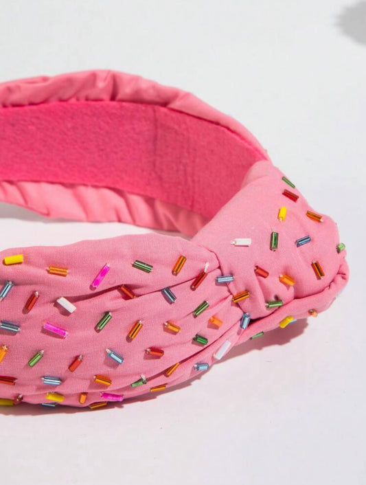 Sprinkle Headband Pink