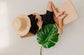 Midnight Black Sunsuit