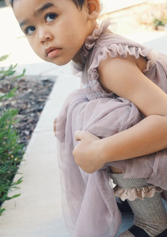 Scarlett | Organic Cotton Tulle Dress | Tosca