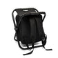 Black Folding Cooler Chair Backpack