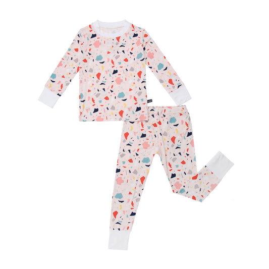 Peregrine Kidswear Terrazzo Two-Piece Bamboo Pajamas