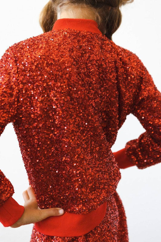 Holiday Sequin Jacket