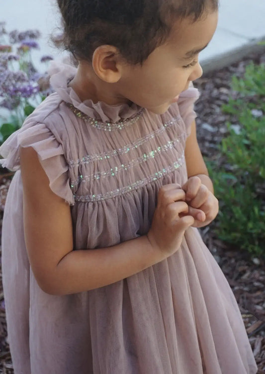 Scarlett | Organic Cotton Tulle Dress | Tosca