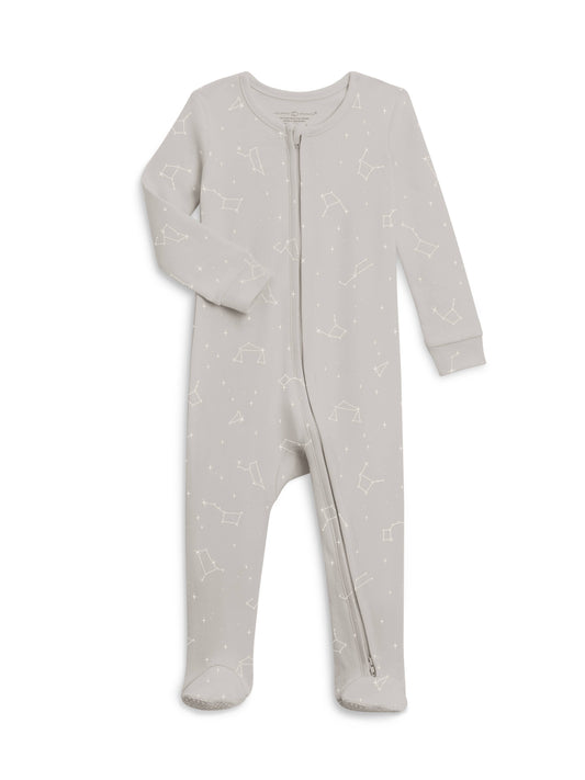 Peyton Zipper Sleeper - Constellation / Stone