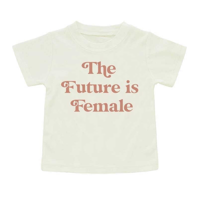 The Future is Female Cotton Toddler T-shirt