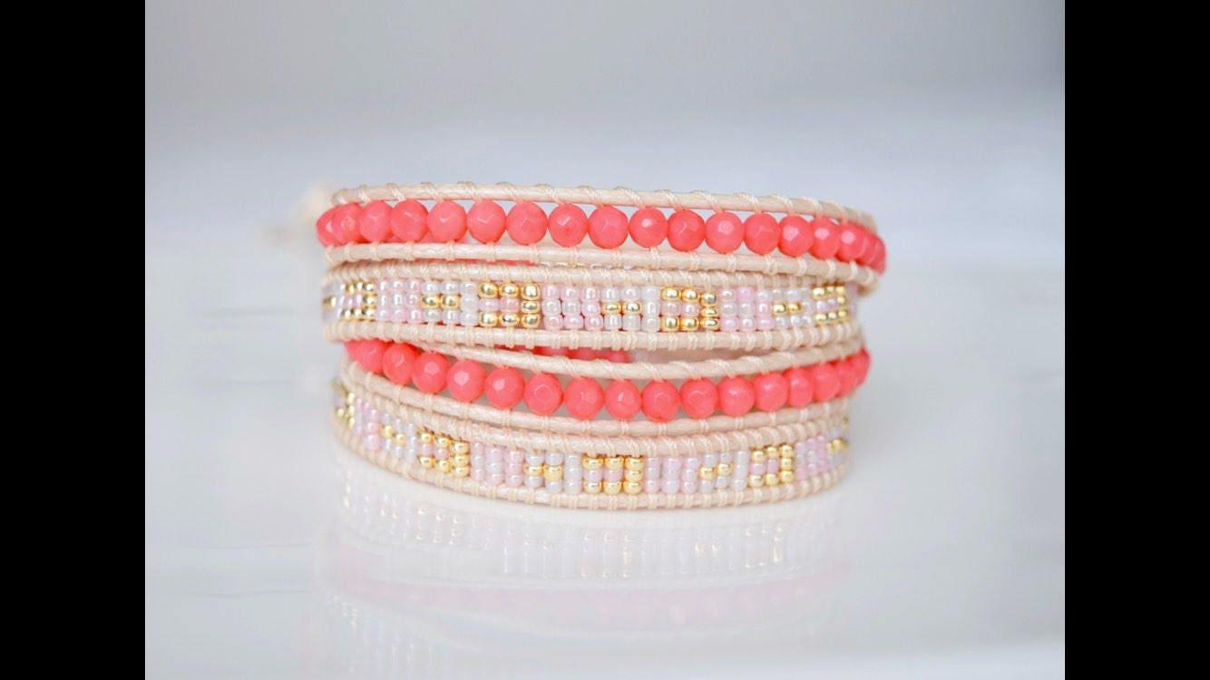 Flamingo Wrap Bracelet - Cooper Lucy