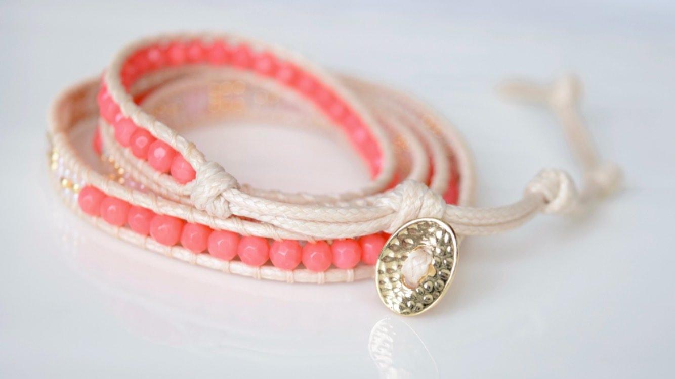 Flamingo Wrap Bracelet - Cooper Lucy