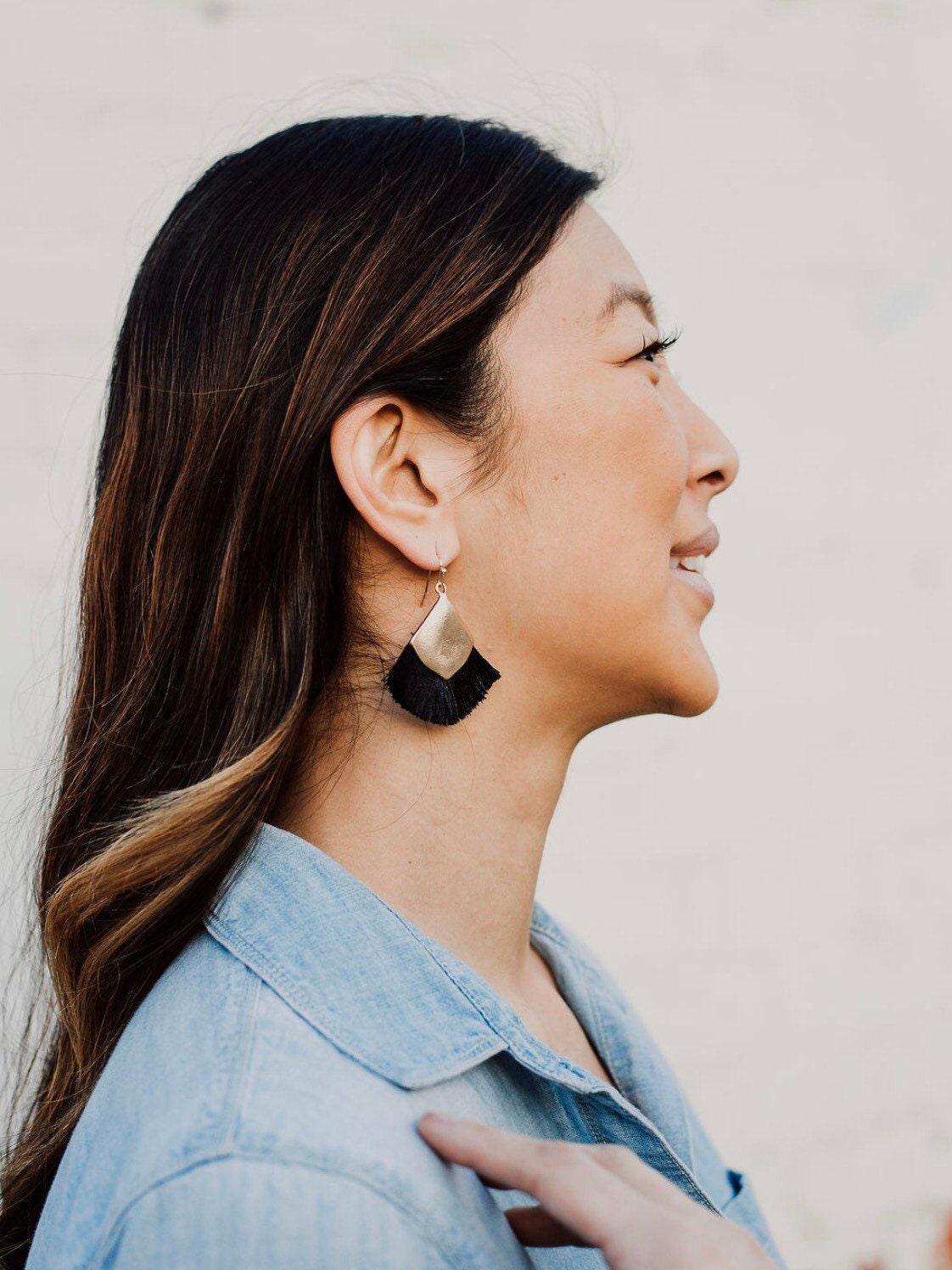 Remi Fringe Earrings - Cooper Lucy