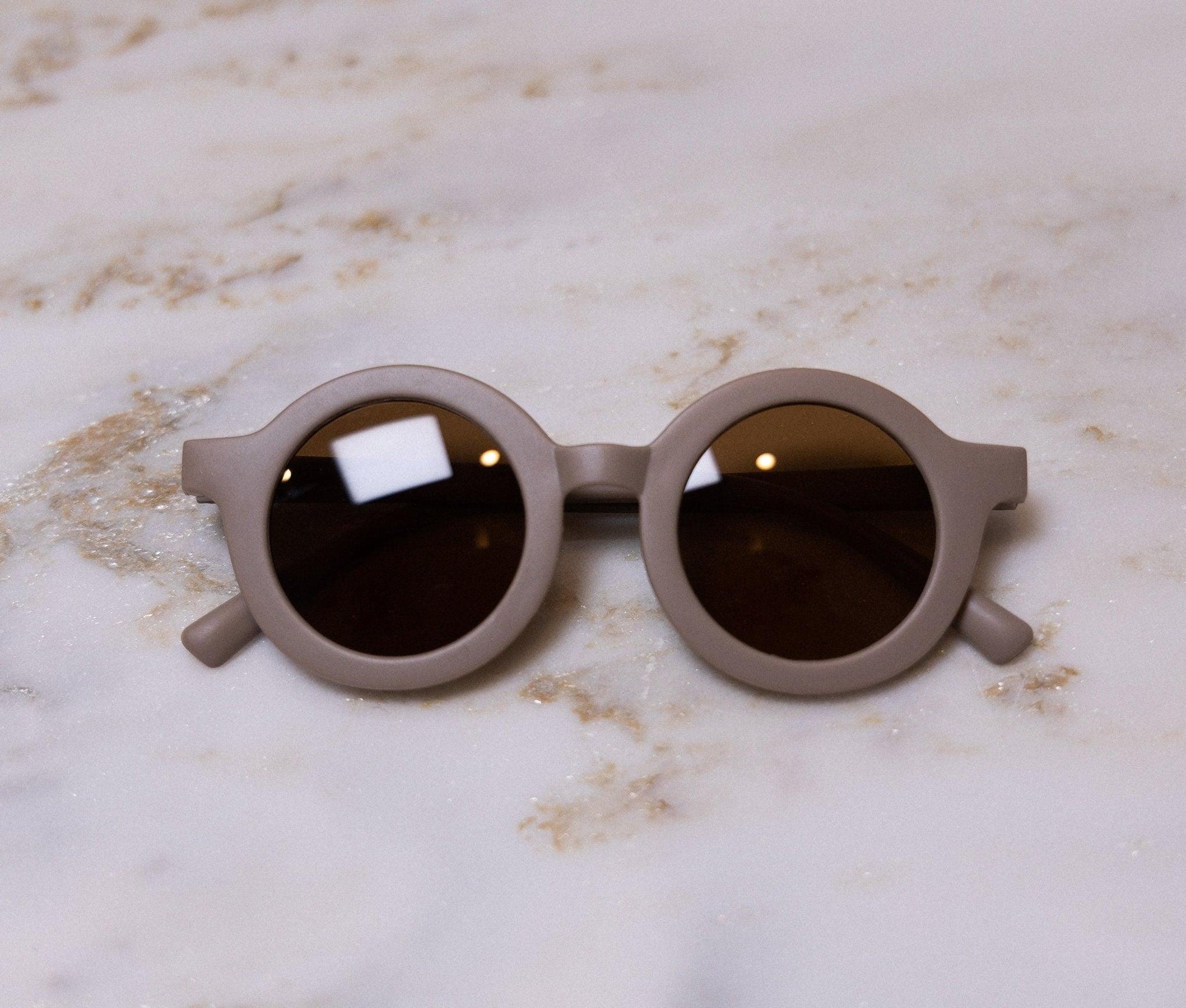 Audrey Sunglasses in Latte Brown - Cooper Lucy