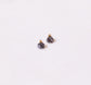 Gray Tortoise Stud Earrings - Cooper Lucy