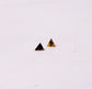 Classic Tortoise Triangle Stud Earrings - Cooper Lucy