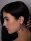 Classic Tortoise Triangle Stud Earrings - Cooper Lucy
