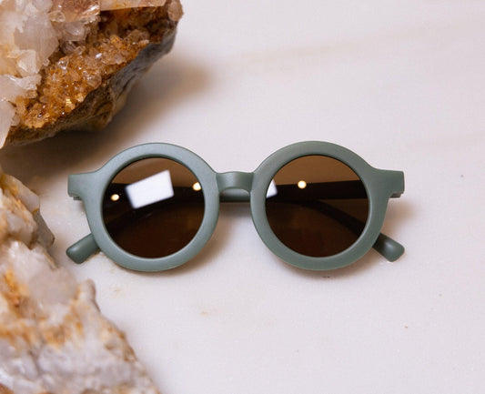 Audrey Sunglasses in Meadow Green - Cooper Lucy