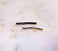 Blackest Black Resin Hair Pins - Cooper Lucy